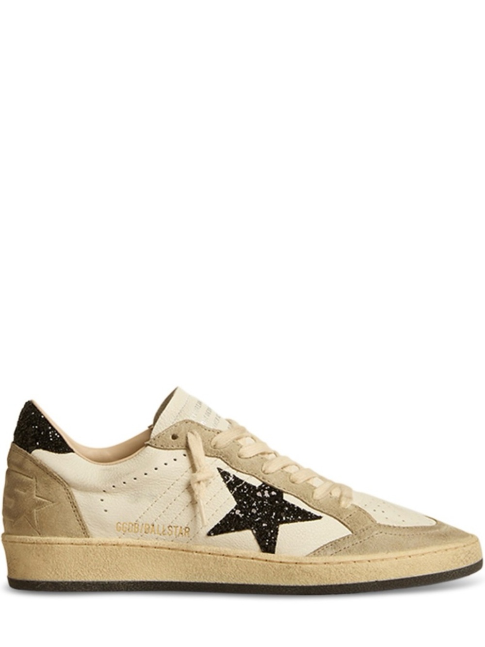 Golden Goose Ball Star Genuine leather with Black Star